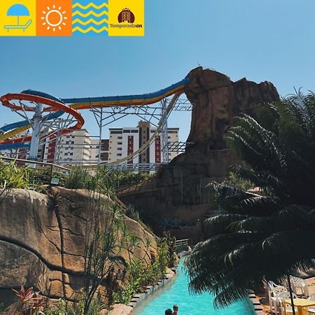 Piazza Com Acesso Ao Acqua Park - Gustavo Aparthotel Caldas Novas Esterno foto