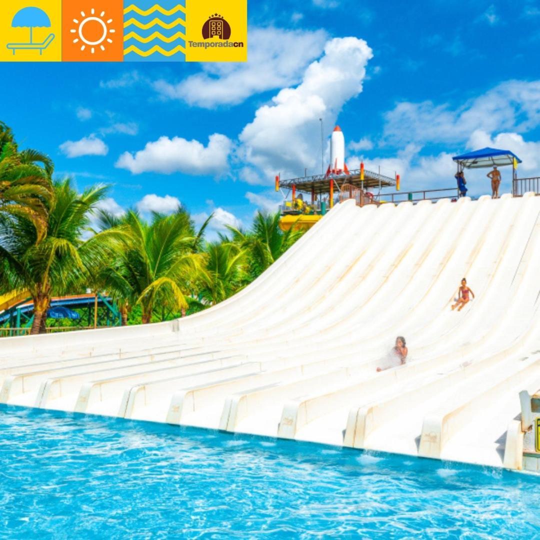 Piazza Com Acesso Ao Acqua Park - Gustavo Aparthotel Caldas Novas Esterno foto