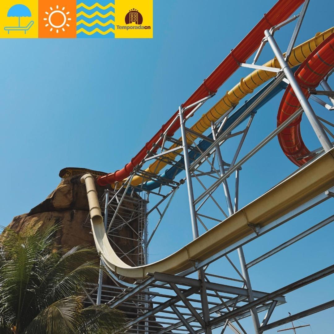 Piazza Com Acesso Ao Acqua Park - Gustavo Aparthotel Caldas Novas Esterno foto